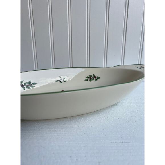 Spode Christmas Tree Bread Tray 15 1/2” - Picture 7 of 11